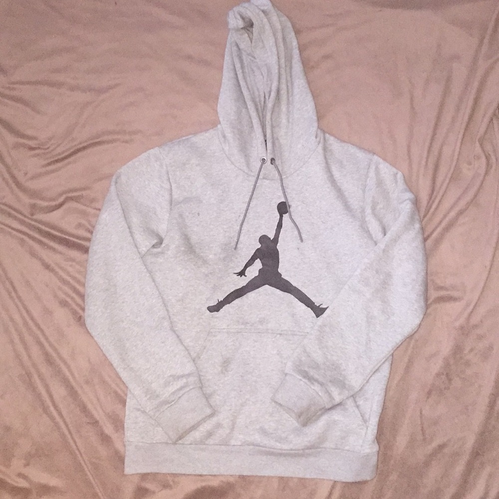 Grey pullover sweater